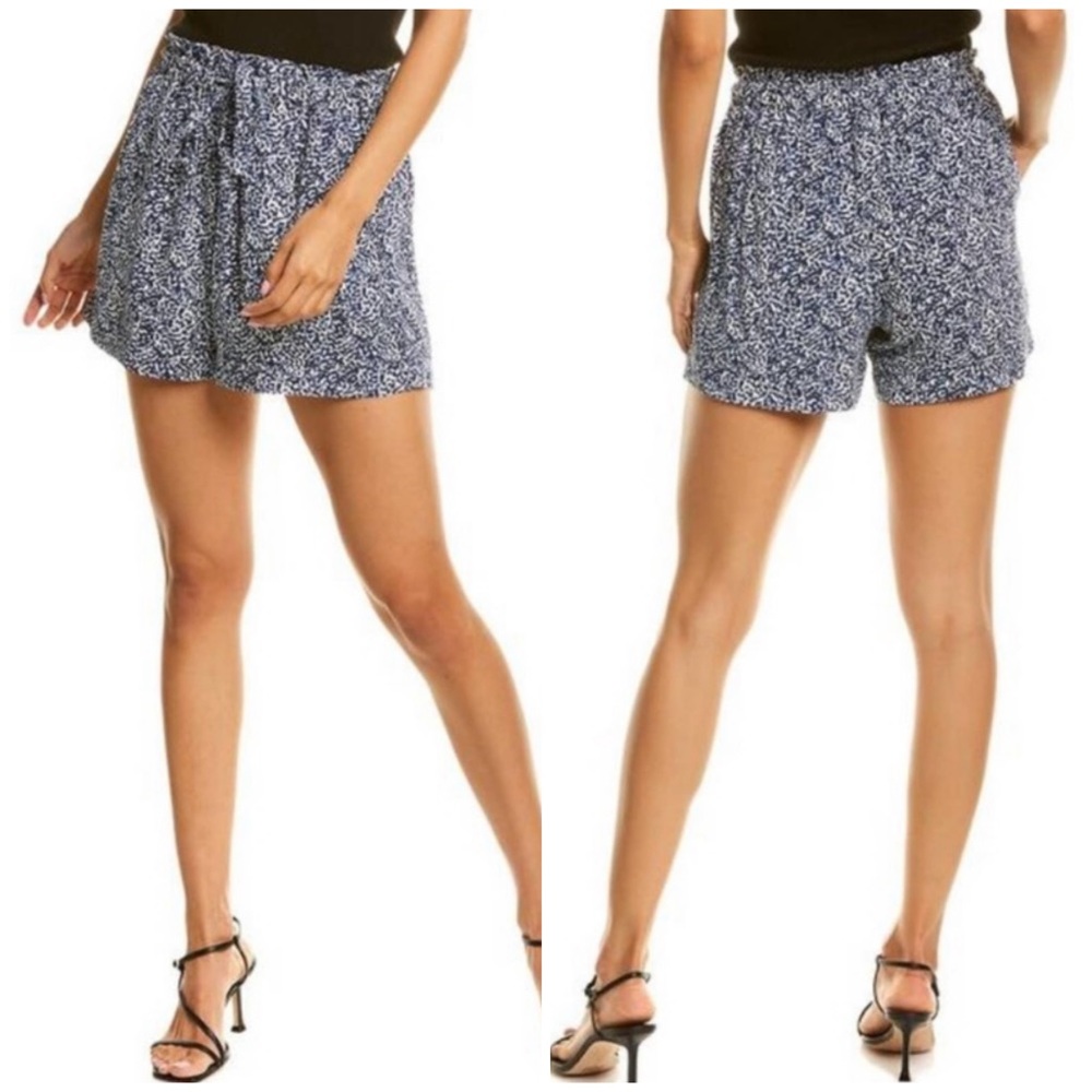 Madewell Drawstring Bengali Blockprint Shorts
